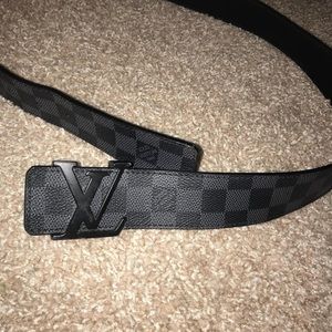 Louis Vuitton mens damier belt bought
